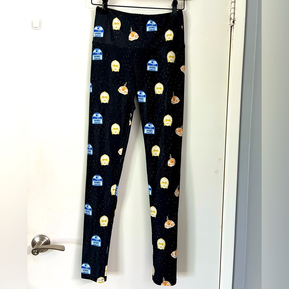 Goldsheep Black Star Wars Droid Leggings